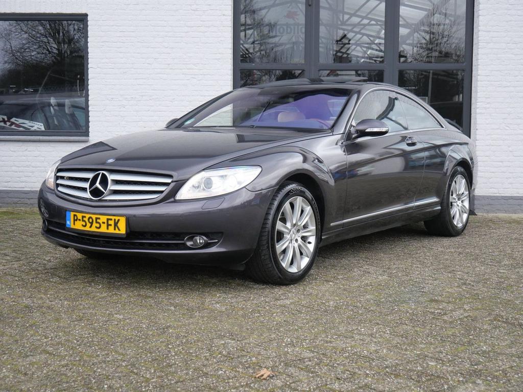 Mercedes-Benz CL 500 Xenon Verwarmde Memory Massage Stoelen, Auto's, Automaat, Beige, CL, Bruin
