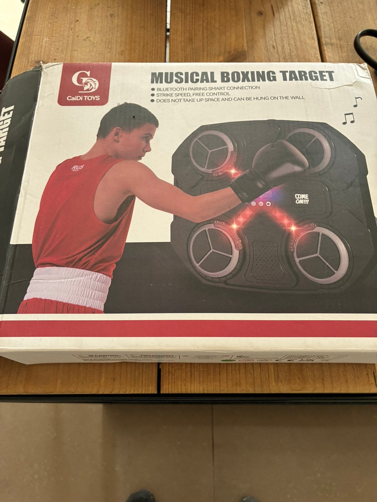 Musical boxing target, Games en Spelcomputers, Ophalen of Verzenden, Zo goed als nieuw