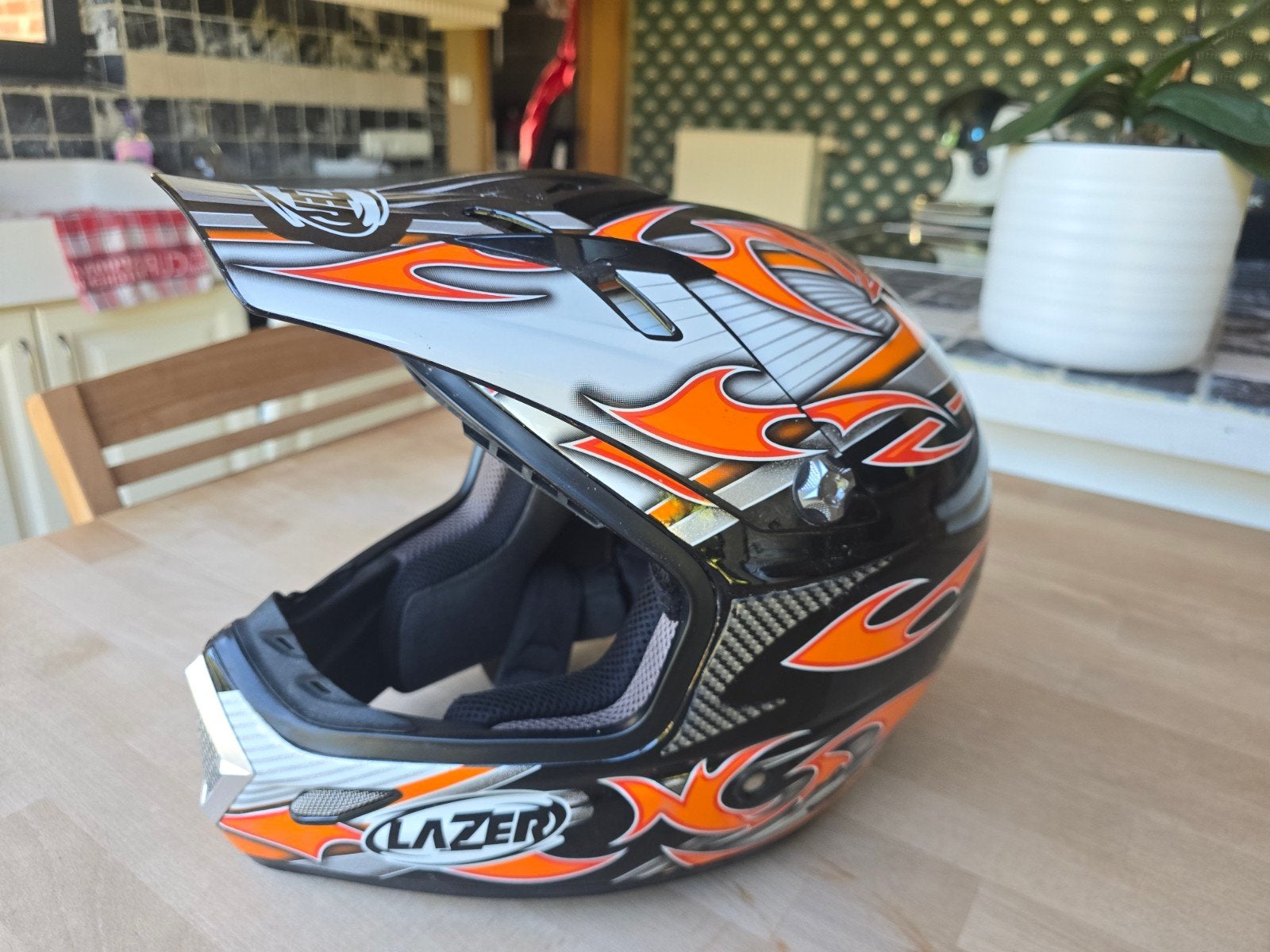 Casque enduro Lazer, M, Lazer