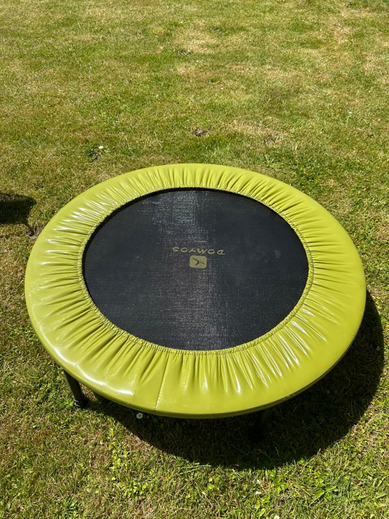 mini trampoline/ fitness trampoline, Sport en Fitness, Fitnessmaterialen, Ophalen, Zo goed als nieuw