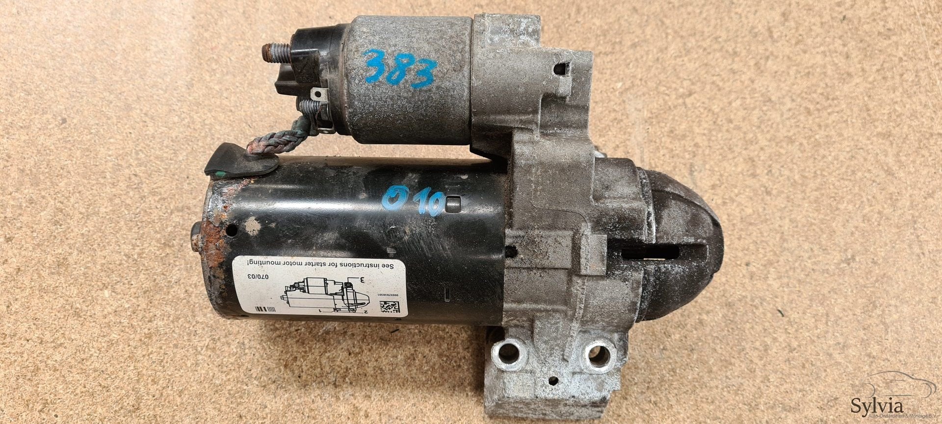 Startmotor BMW N47 N57  8570383, Autos : Pièces & Accessoires, -, Utilisé, -, -