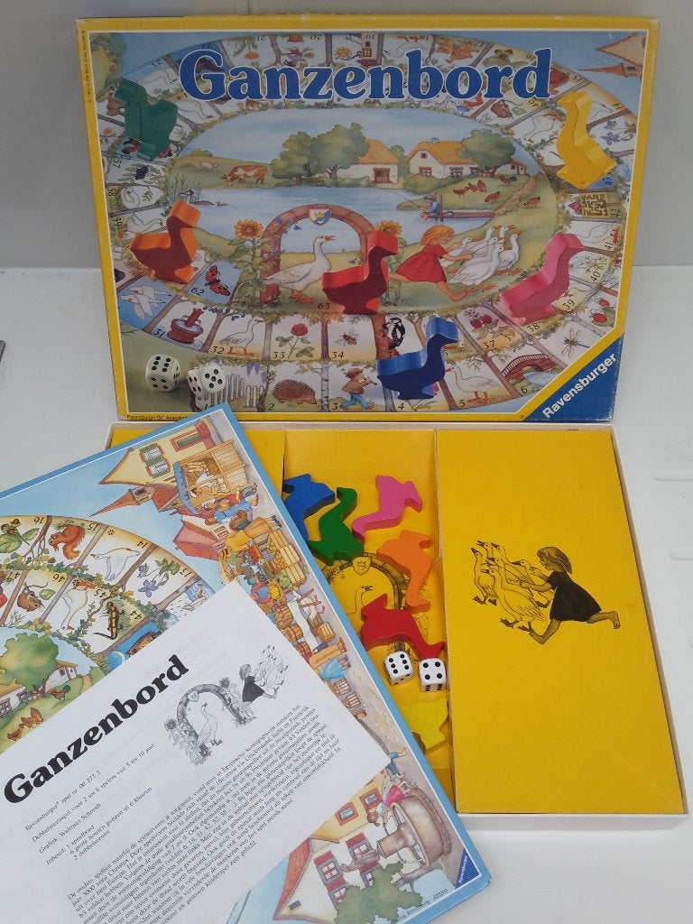Origineel Ganzenbord, 2-6 spelers, 5+, Ravensburger, 1988, Enlèvement ou Envoi, Comme neuf, Ravensburger