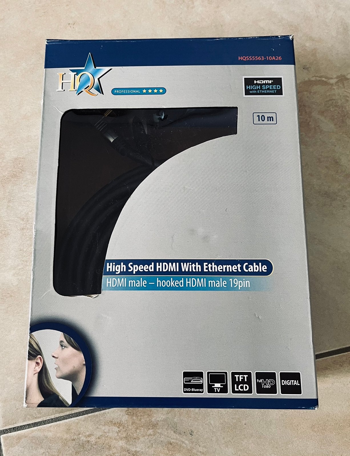HDMI haut débit avec Ethernet, Informatique & Logiciels, Enlèvement, Comme neuf