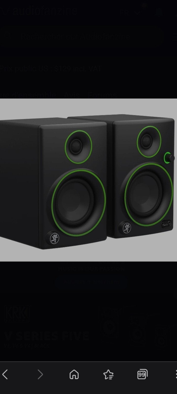 baffle  studio, TV, Hi-fi & Vidéo, Enlèvement ou Envoi