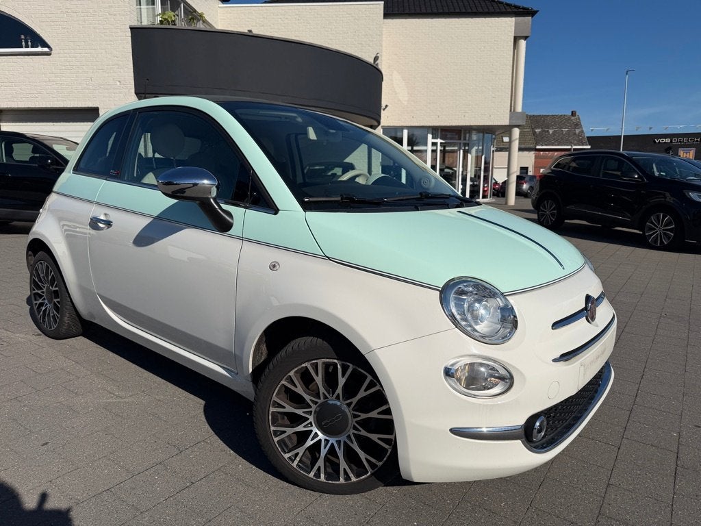 Fiat 500 Cabrio twin air turbo benzine, Auto's, Euro 6, Overige kleuren, Bedrijf, 5 deurs