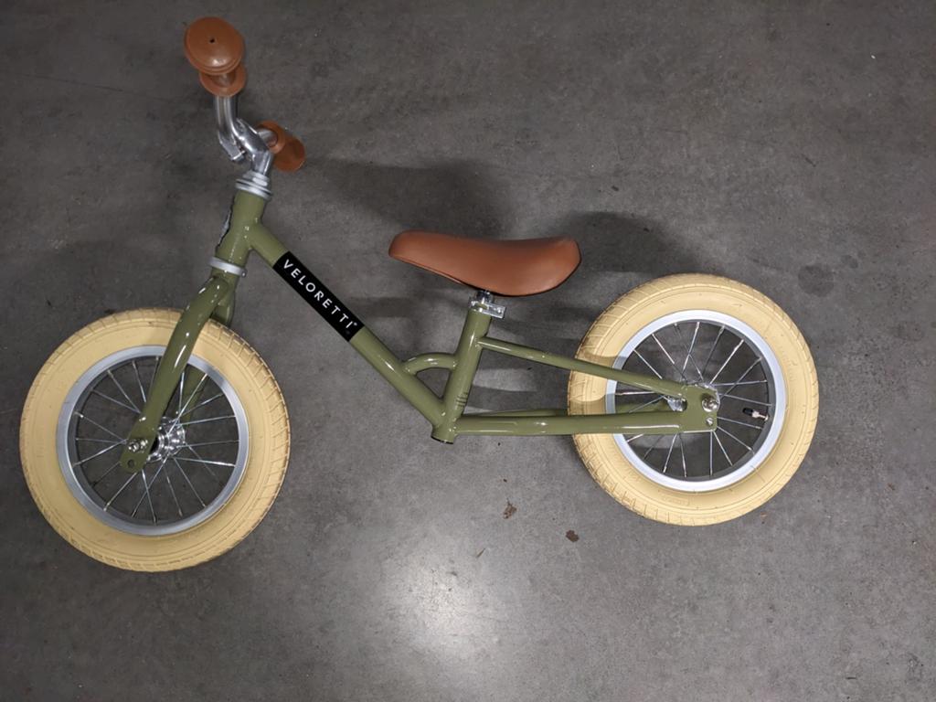 Loopfiets Veloretti, Ophalen, Loopfiets