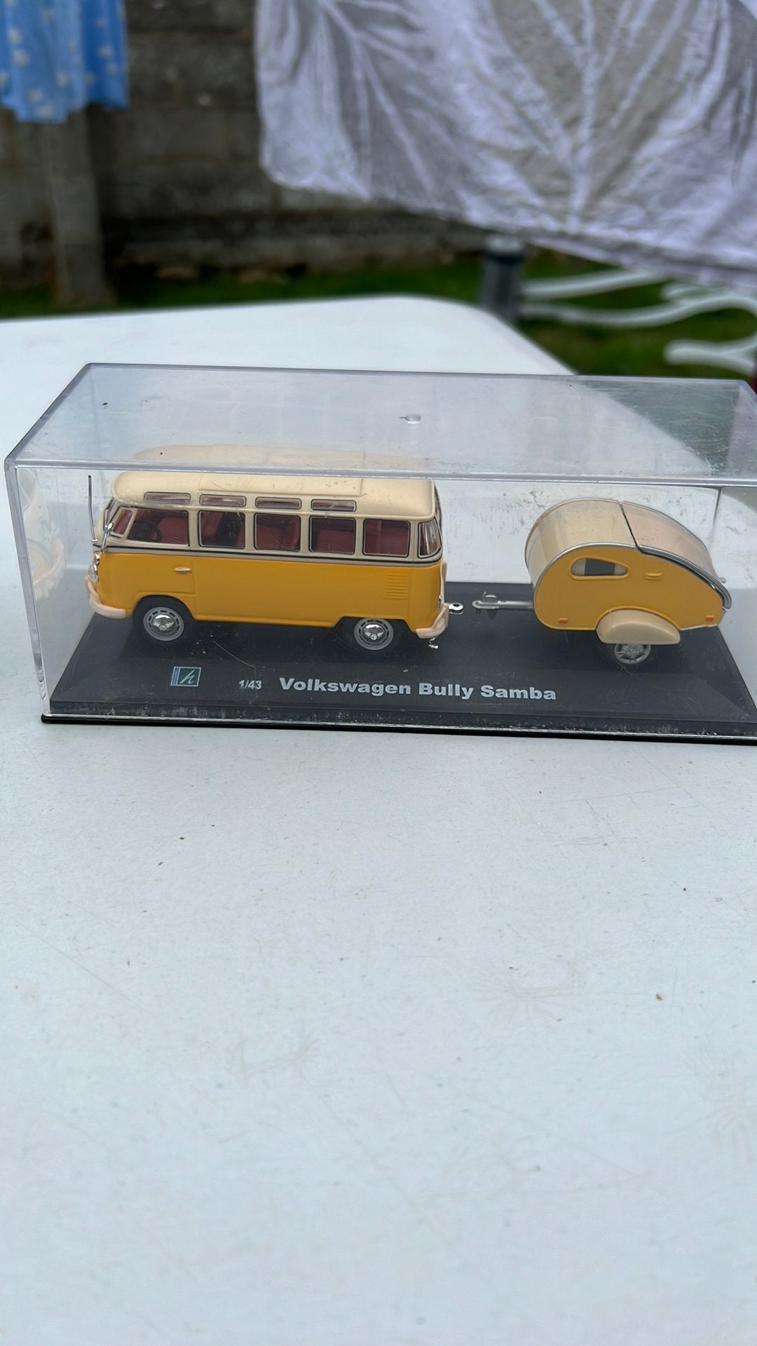 Volkswagen Bully Samba 1/43, Hobby en Vrije tijd, Ophalen, Gebruikt, Bus of Vrachtwagen