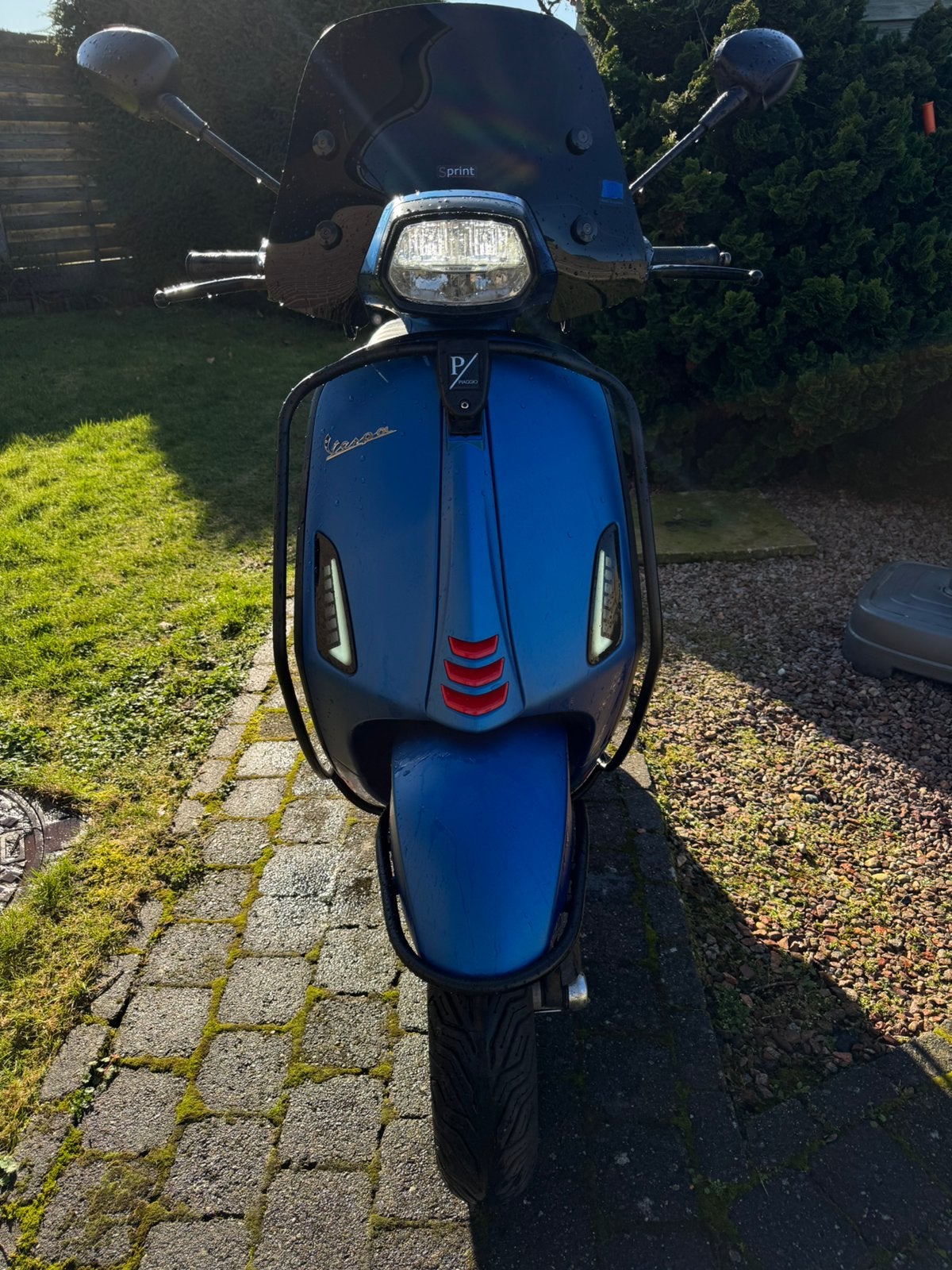 Vespa sprint Akrapovic full optie 50cc 2020 iget, Fietsen en Brommers, Scooters | Vespa, Zo goed als nieuw, Vespa S, Benzine, Ophalen