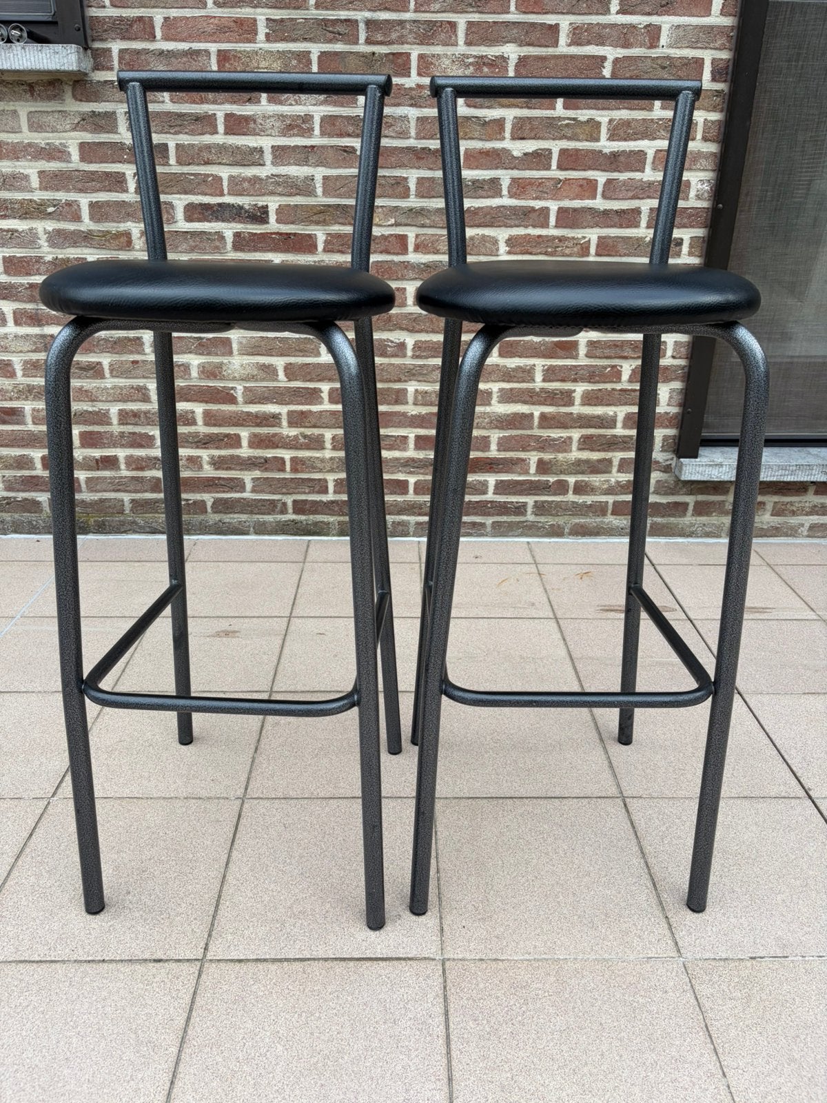 2 hoge barkrukken, Ophalen, Zo goed als nieuw