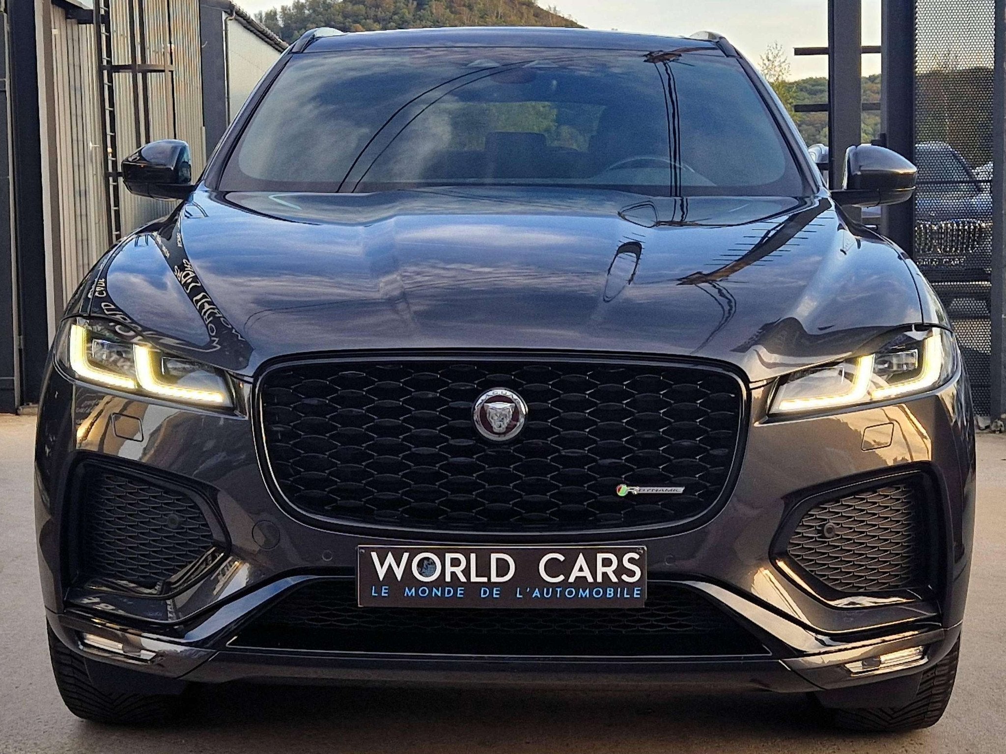 Jaguar F-Pace 2.0 D AWD R-DYNAMIC - MILD HYBRIDE - 4X4 - COC, Cuir, Argent ou Gris, Achat, Euro 6