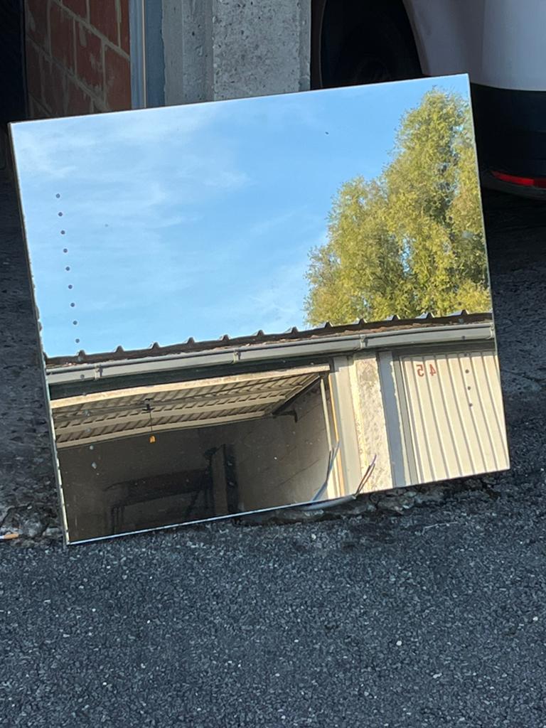 Miroir avec éclairage LED, Moins de 100 cm, Enlèvement, Utilisé, 50 à 75 cm