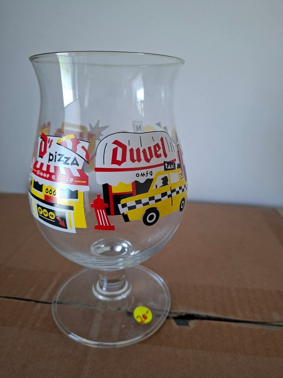 Duvel glas (1), Ophalen of Verzenden, Duvel