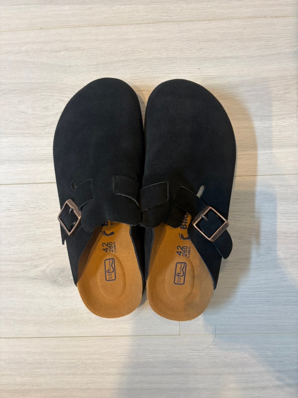 Birkenstock, Verzenden, Zwart, Nieuw, Pantoffels of Sloffen