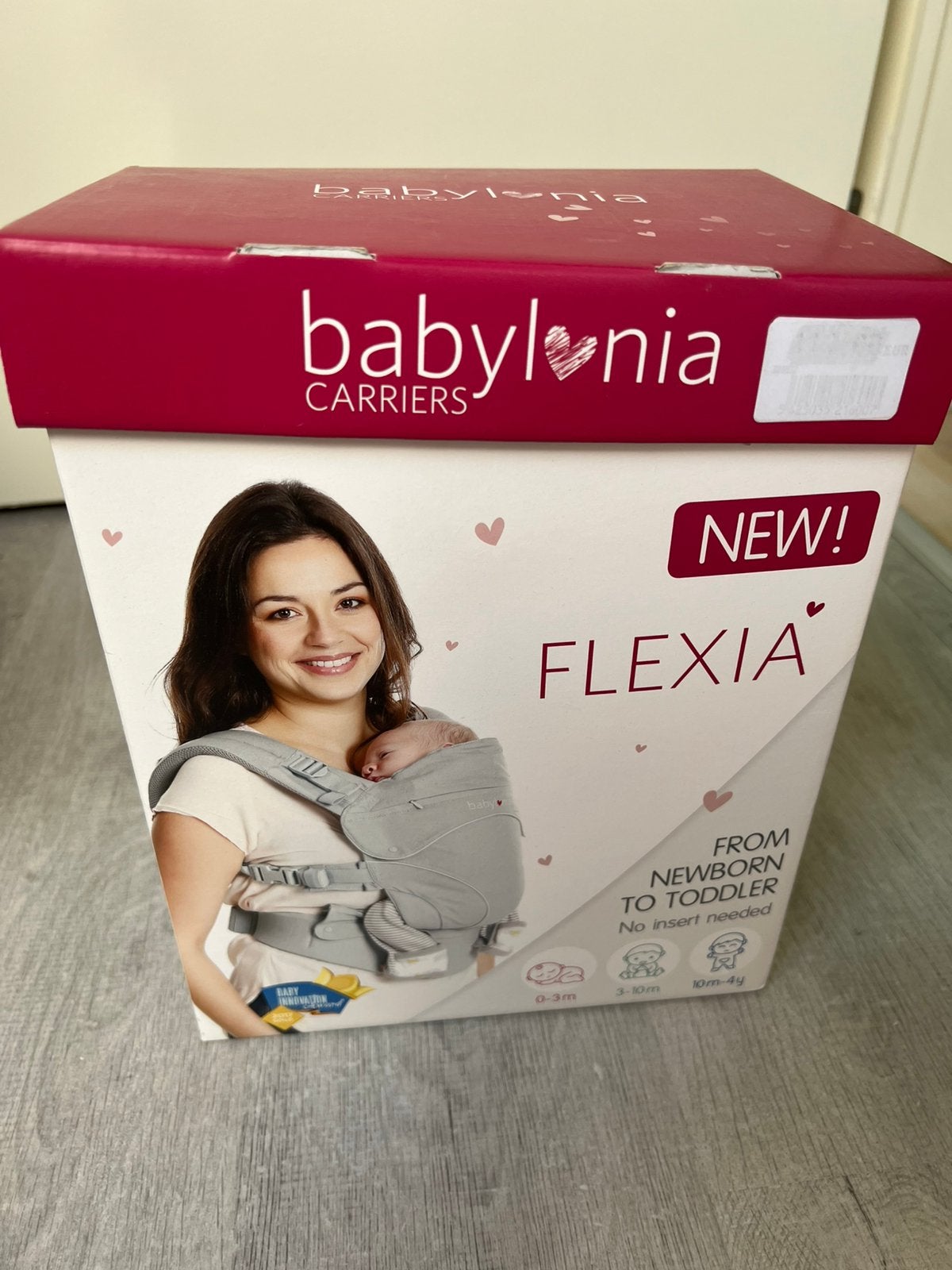 Draagzak babylonia flexia, Kinderen en Baby's, Babydragers en Draagdoeken, Ophalen, Zo goed als nieuw, Draagzak