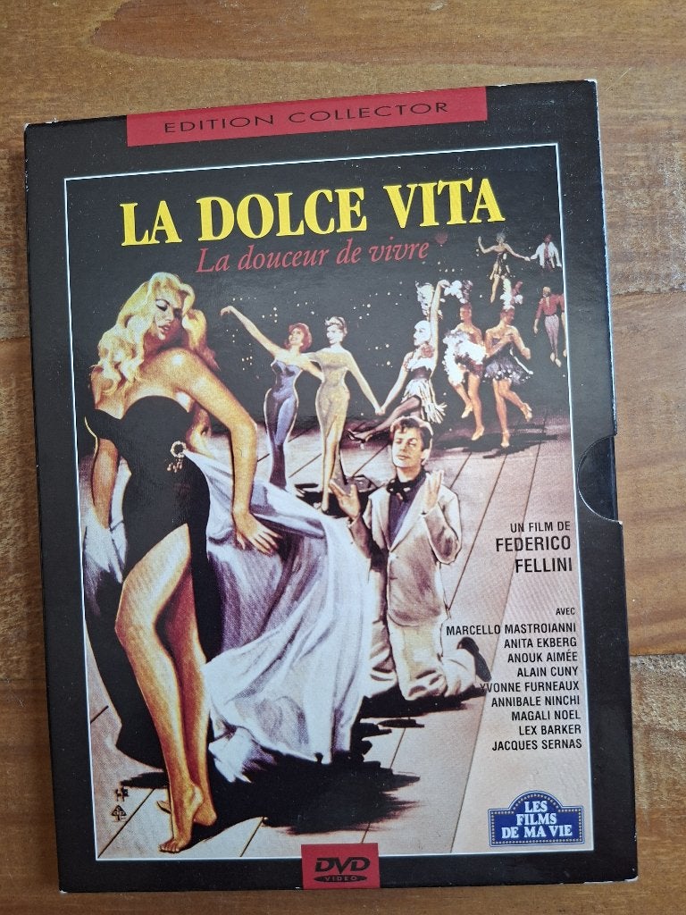 La dolce vita - Federico Fellini - Marcello Mastroianni, CD & DVD, DVD | Classiques, Enlèvement ou Envoi, Comédie, Français, Utilisé