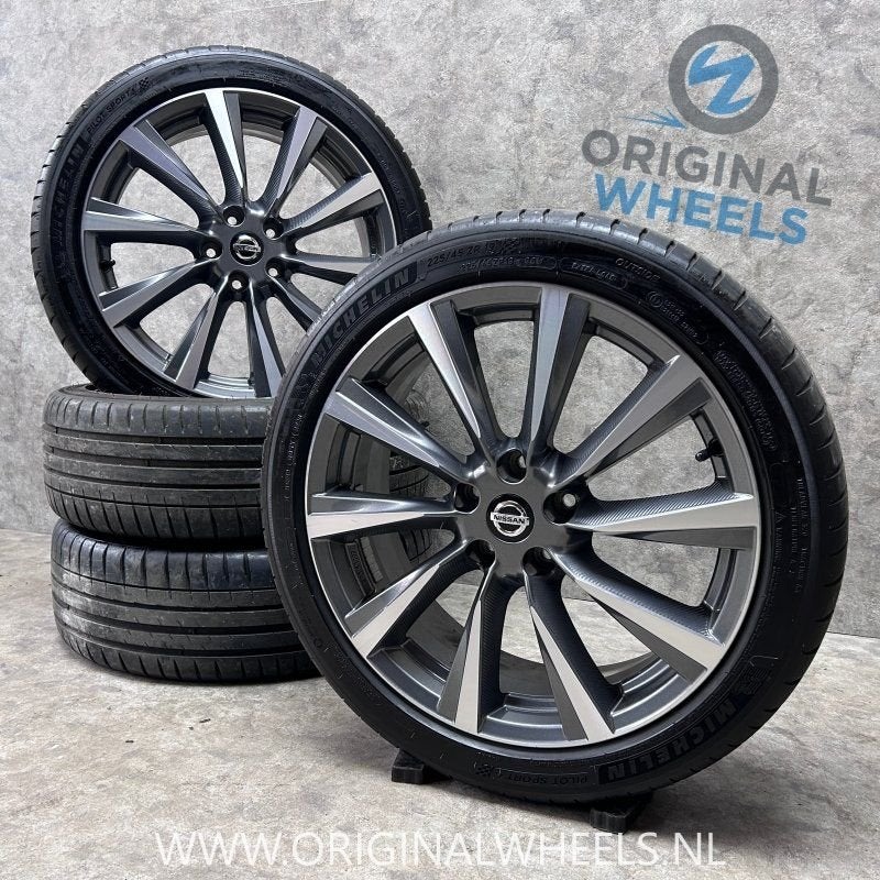 19 inch originele velgen + zomerbanden Nissan Qashqai, Autos : Pièces & Accessoires, Pneus et Jantes, Véhicule de tourisme, Pneus été