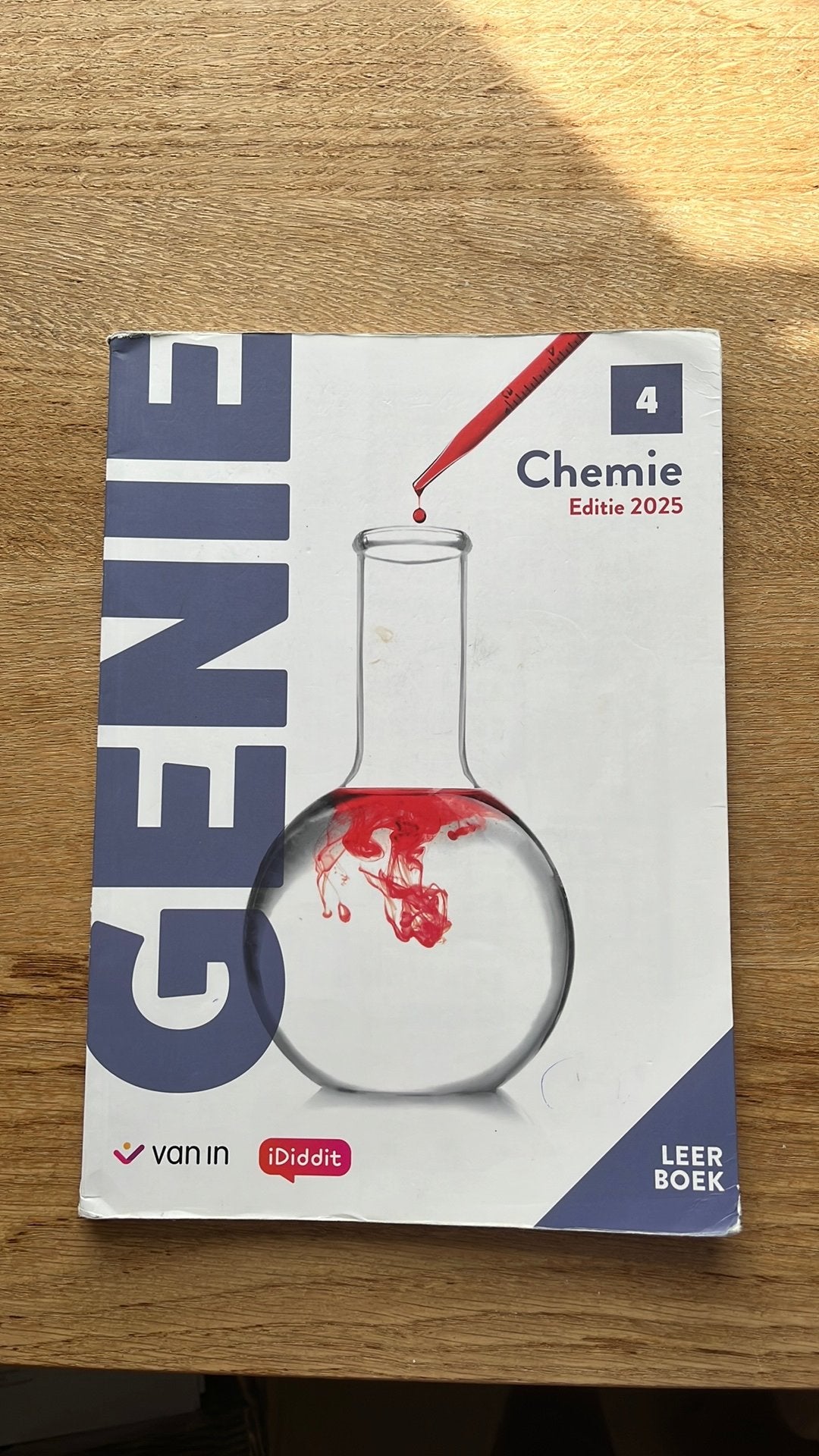 Genie Chemie 4 - leerboek (incl. licentie) (editie 2025), Ophalen of Verzenden, Nederlands