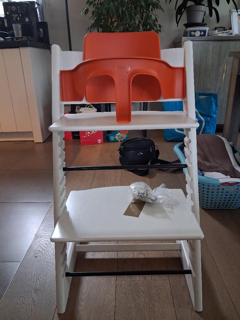 tripp-trapp, Kinderen en Baby's, Kinderstoelen, Ophalen, Zo goed als nieuw, Meegroeistoel, Stoelverkleiner