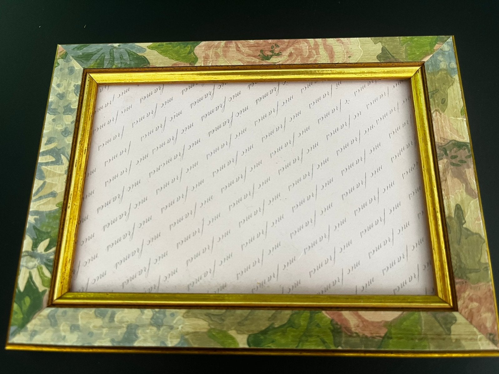Vintage foto kader, Ophalen of Verzenden, Zo goed als nieuw, Fotolijst, Met ophangsysteem