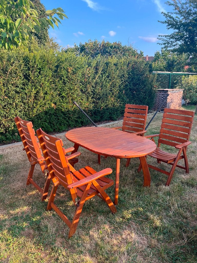 Salon de jardin (tables et chaise), Enlèvement, Utilisé