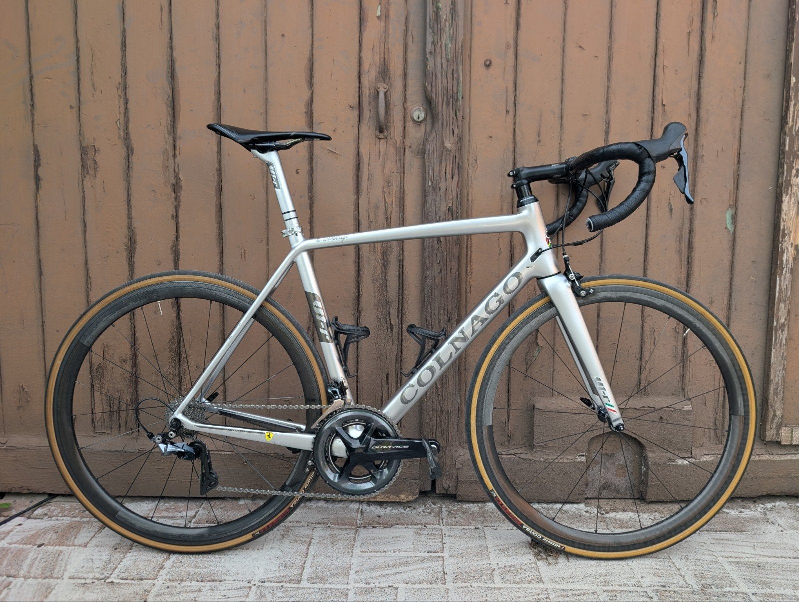 Colnago V1-R Ferrari Edition - Dura-Ace R9100 - Maat 54, Fietsen en Brommers, Ophalen, Carbon, Velgrem, Zo goed als nieuw