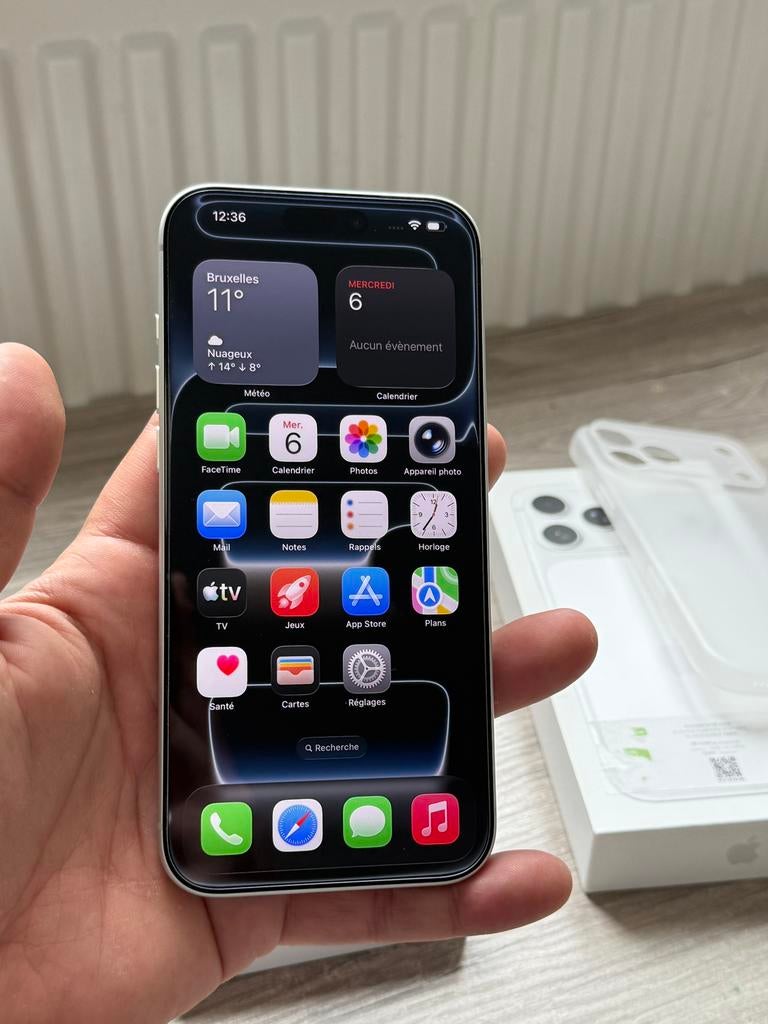 iPhone 17 Pro Max 512GB Silver NEUF!! Vd/éch, Télécoms, Téléphonie mobile | Apple iPhone, Neuf, 512 GB, Sans abonnement, Autres modèles