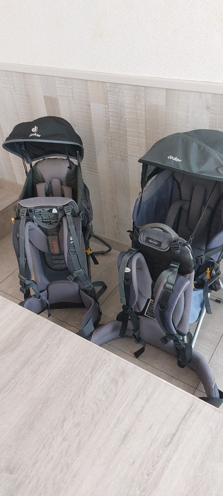 deuter draagzakken, Ophalen