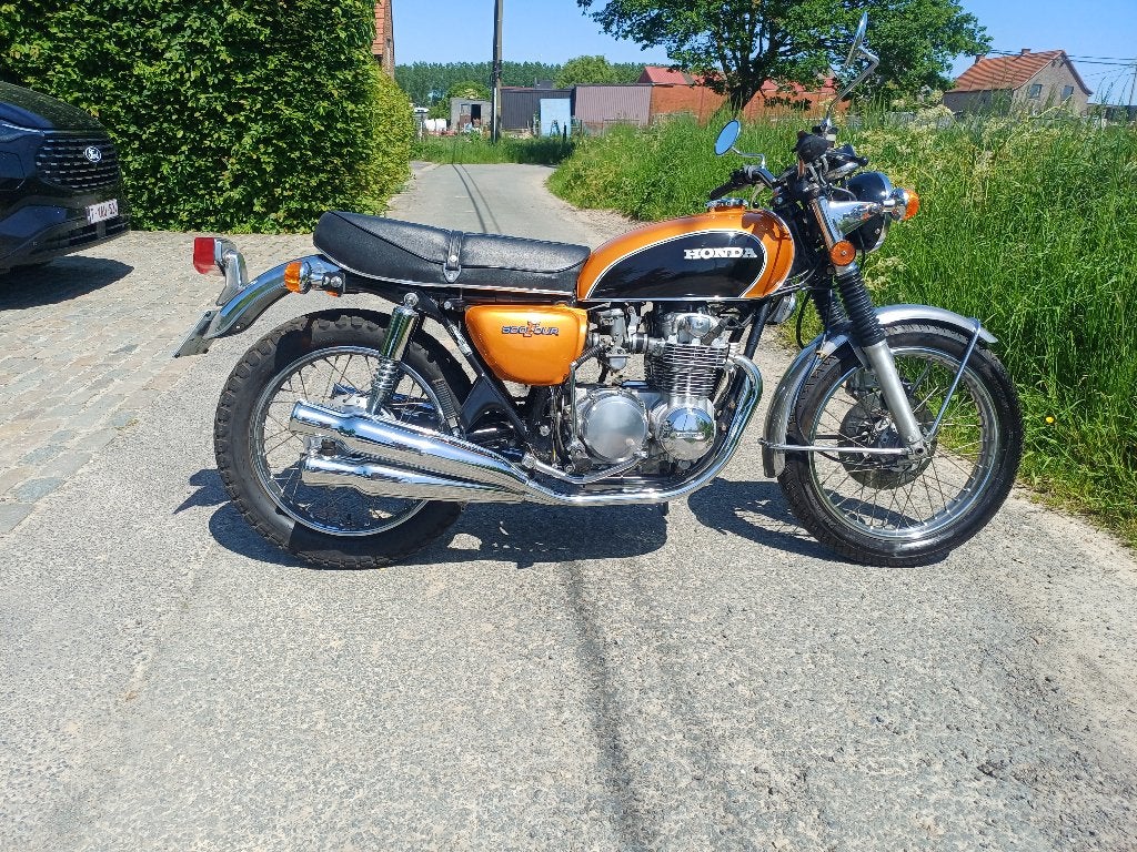 Honda CB 500 Four Candy Gold, Motos, Enlèvement, Utilisé