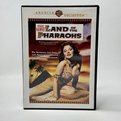 Land of the Pharaohs met Joan Collins, import. 8 euro., CD & DVD, DVD | Classiques, Import, Anglais, Comme neuf, 1940 à 1960