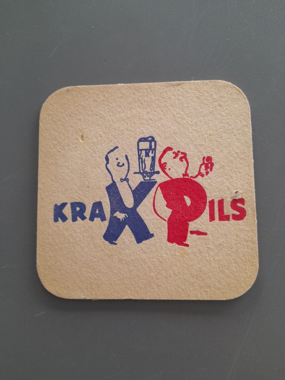 Bierviltje krak pils, Verzamelen, Ophalen of Verzenden