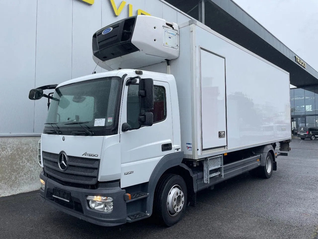 Mercedes-Benz Atego 1221 *Cruise control*Bluetooth*Elektrisc, Automaat, Achterwielaandrijving, Wit, Mercedes-Benz