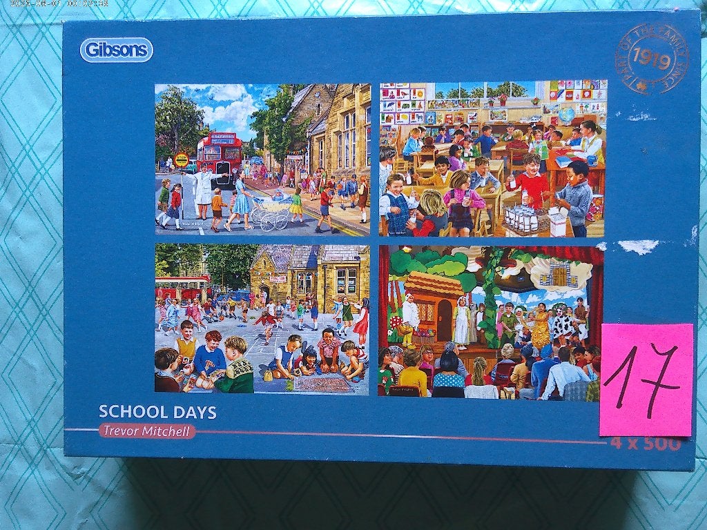 puzzel 4x500 gibsons==NIEUW==zie info "kleine" koop==, Ophalen of Verzenden, Nieuw