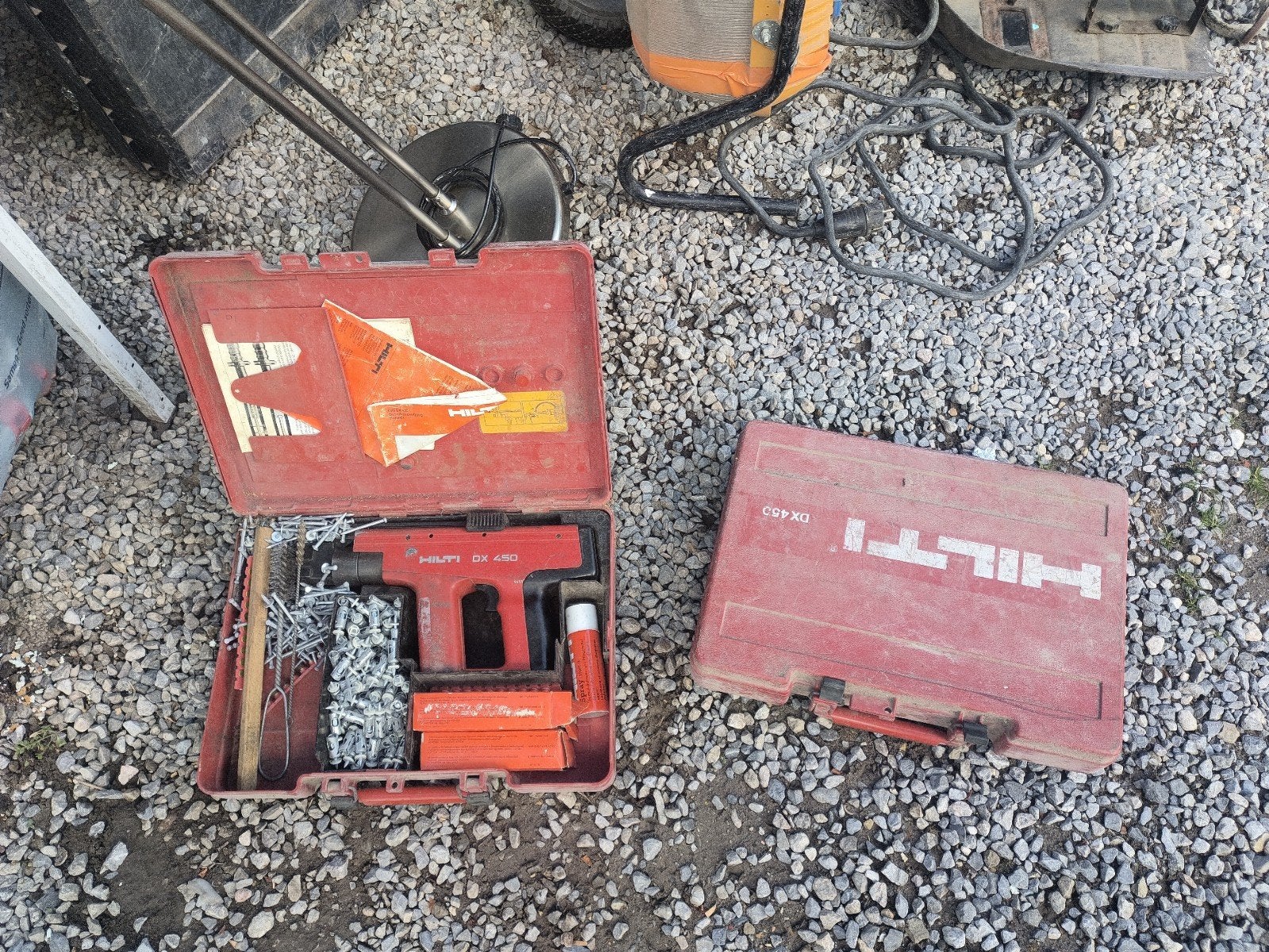 hilti dx450, Bricolage & Construction, Enlèvement, Utilisé