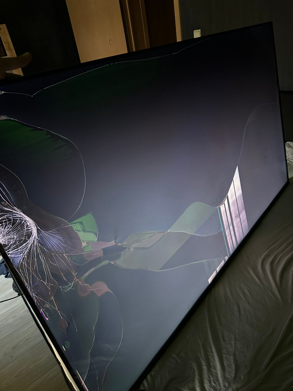 Philips smart tv 75inch kapot scherm, Audio, Tv en Foto, Ophalen, Philips, OLED, Smart TV
