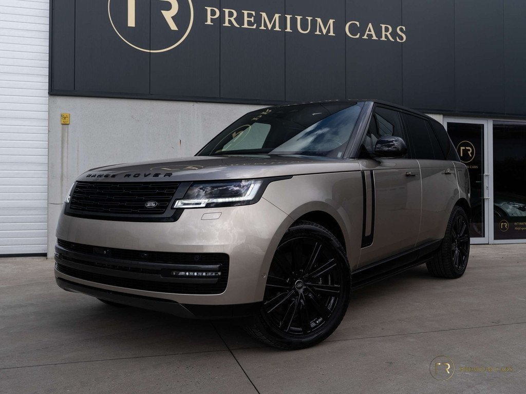 Land Rover Range Rover SWB l P550E l AUTOBIOGRAPHY l GOLD l, Auto's, Land Rover, Bedrijf, Te koop, 360° camera, 4x4, ABS, Adaptieve lichten