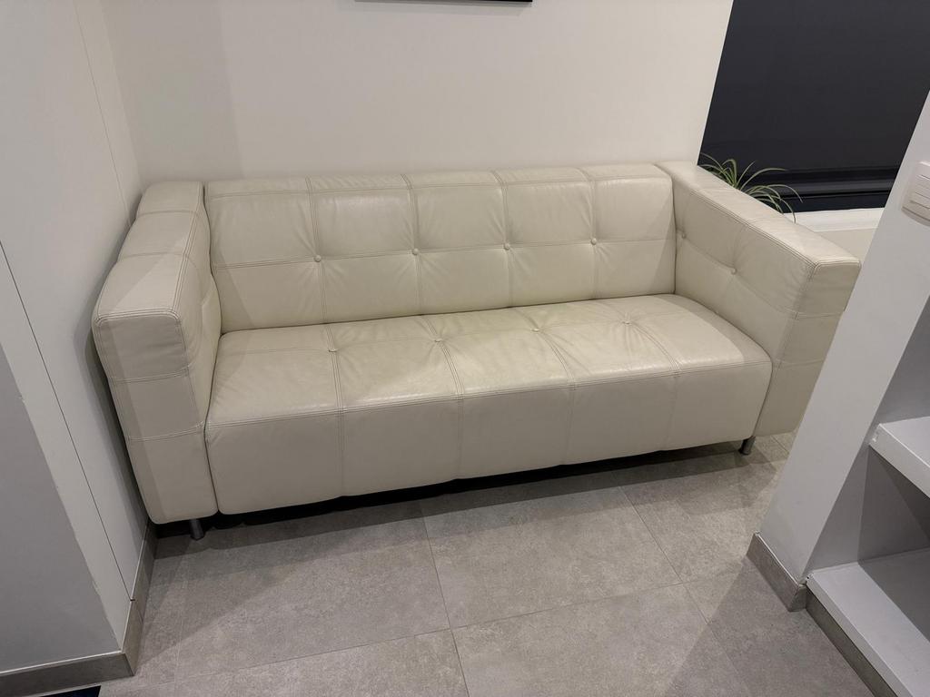 Zetel 3 zit - Gelderland, Huis en Inrichting, Ophalen, Gebruikt, Leer