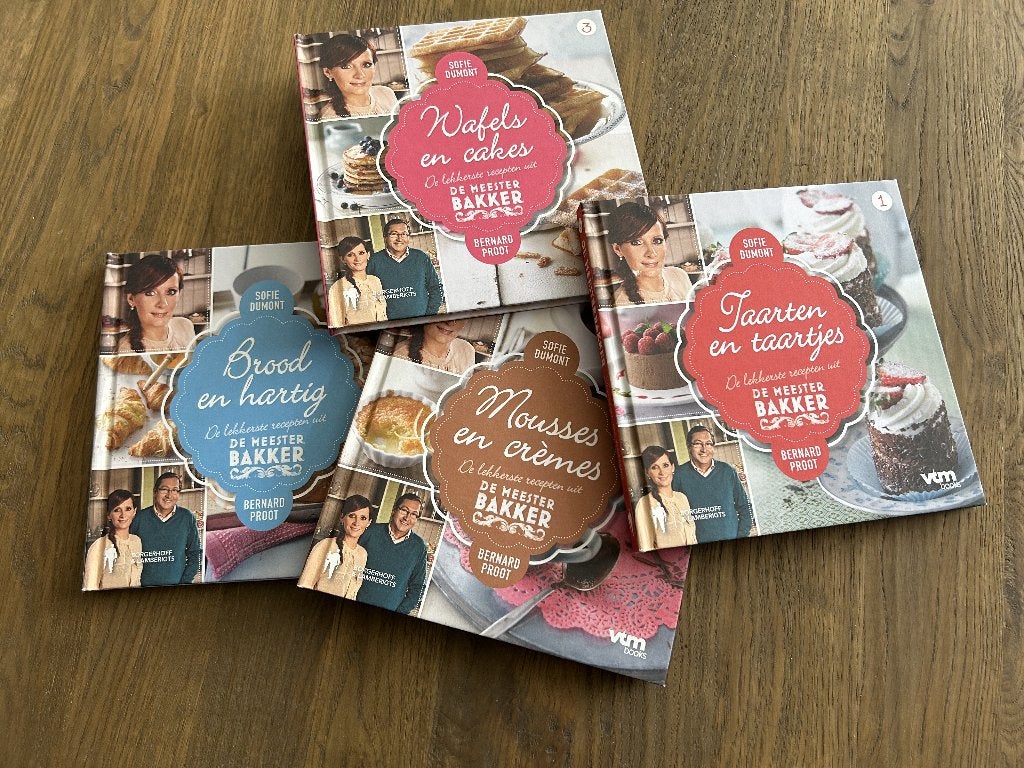 KOOKBOEKEN "Meesterbakker", Ophalen of Verzenden, Nieuw, Taarten of Cupcakes, Boek of Tijdschrift