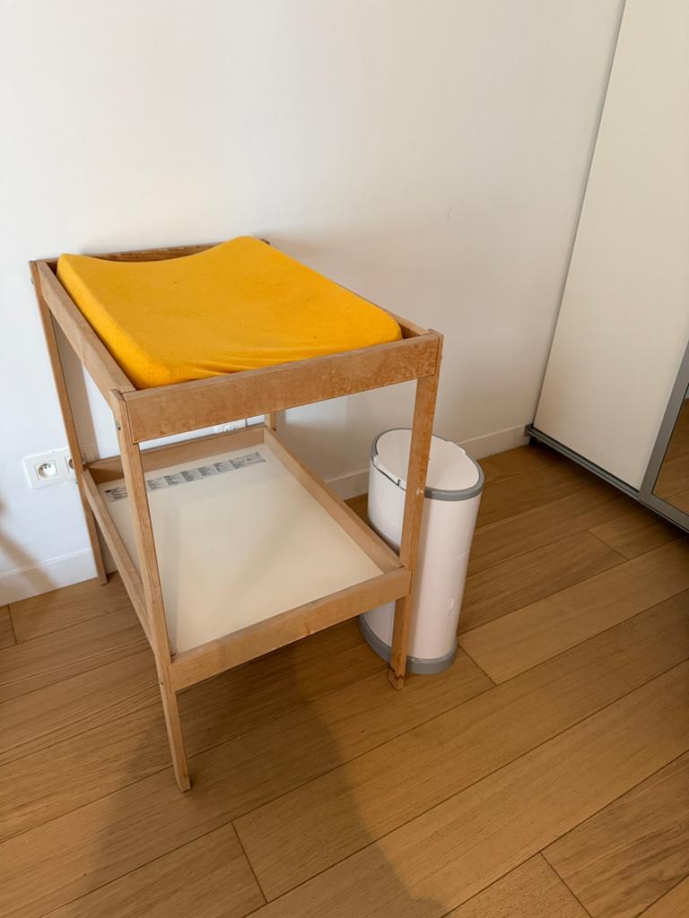 Verzorginstafel Ikea / Commode sniglar., Maison & Meubles, Enlèvement, Utilisé