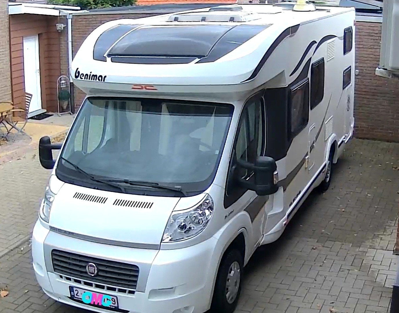 Fiat Benimar Mileo 243.24000 km, Caravanes & Camping, Camping-cars, Jusqu'à 5, Fiat, Auvent, Diesel