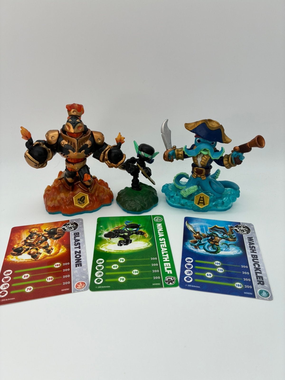 Skylanders Swap Force starterfiguren met kaarten, Verzenden, Zo goed als nieuw
