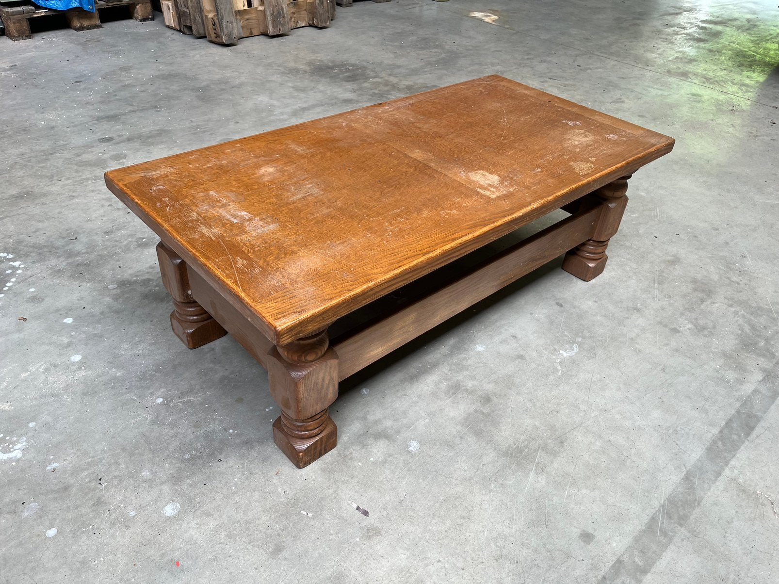 Salontafel eiken, Huis en Inrichting, Ophalen, Gebruikt