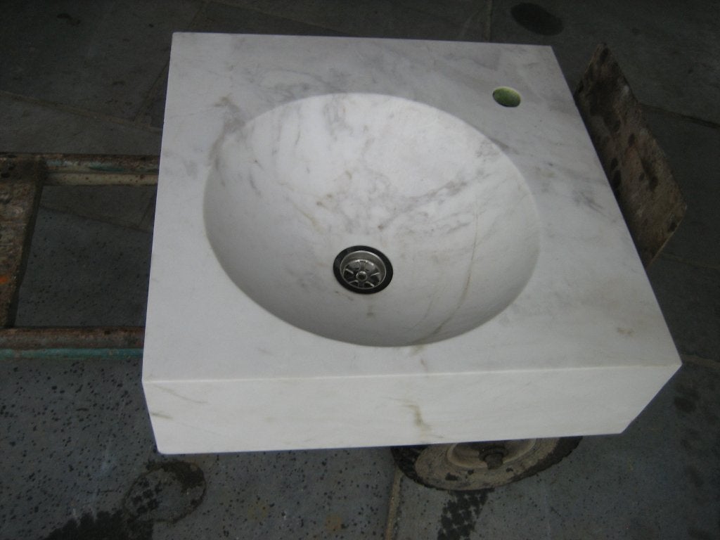 mooie oude marmeren wasbakken,waskommen, Ophalen, Zo goed als nieuw, Wasbak of Wastafel