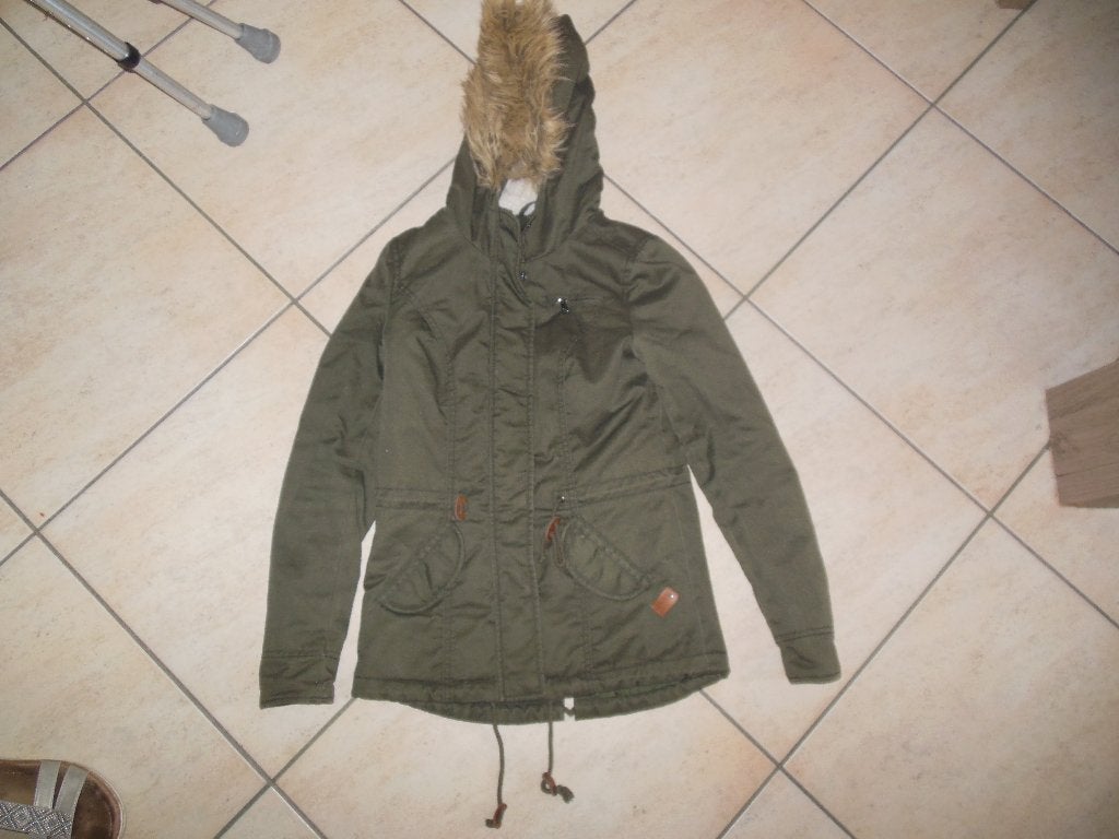 winterjas Only 34, Kleding | Dames, Jassen | Winter, Only, Ophalen of Verzenden, Maat 34 (XS) of kleiner, Groen