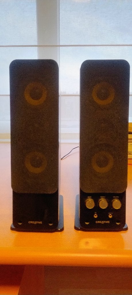 PC luidsprekerboxen, Audio, Tv en Foto, Stereo speakers, Basreflex, Zo goed als nieuw, Minder dan 60 watt