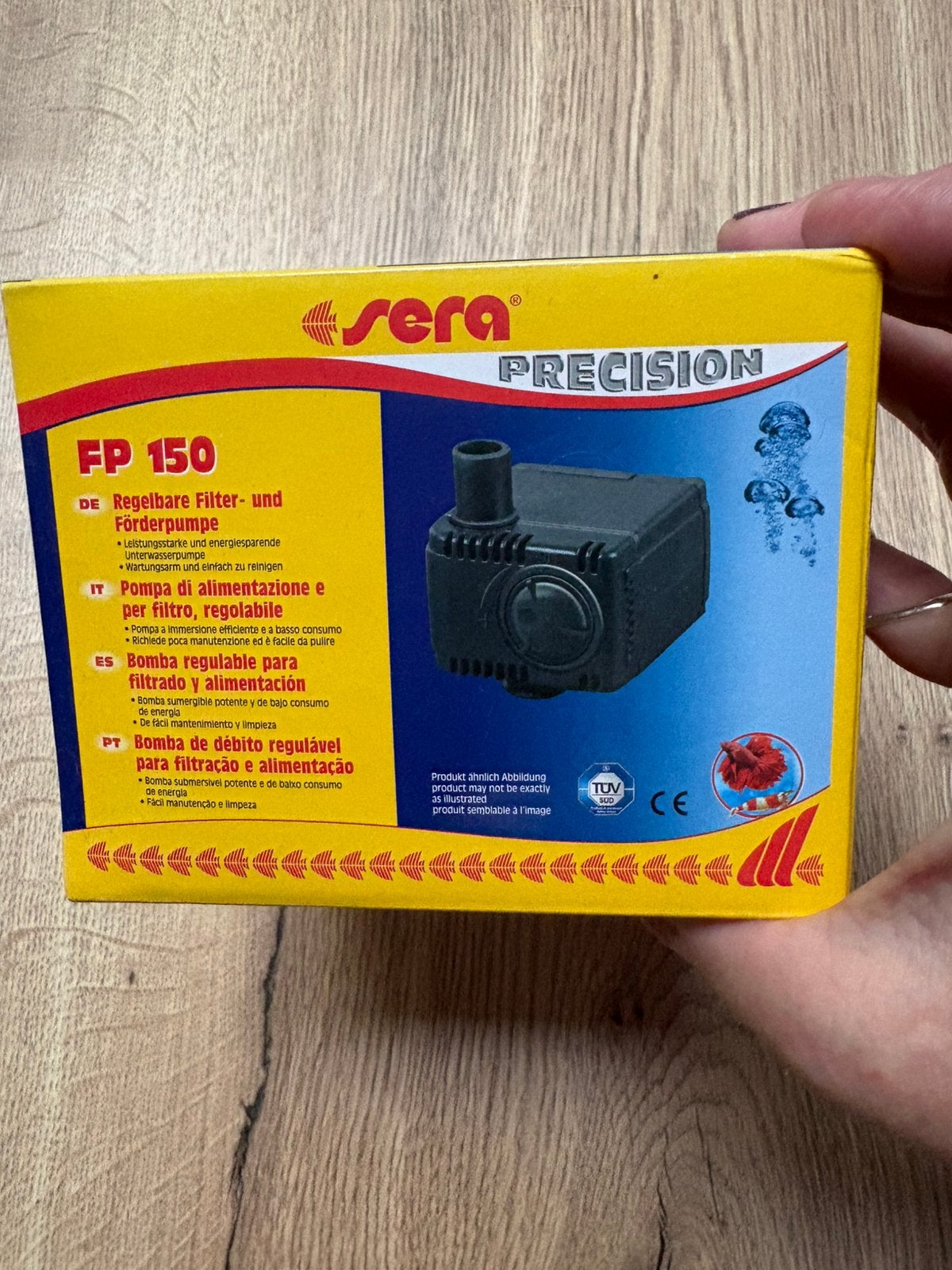 Pompe d'aquarium Sera Precision FP 150 - réglable, Animaux & Accessoires, Neuf, Sera, Pompe, Enlèvement