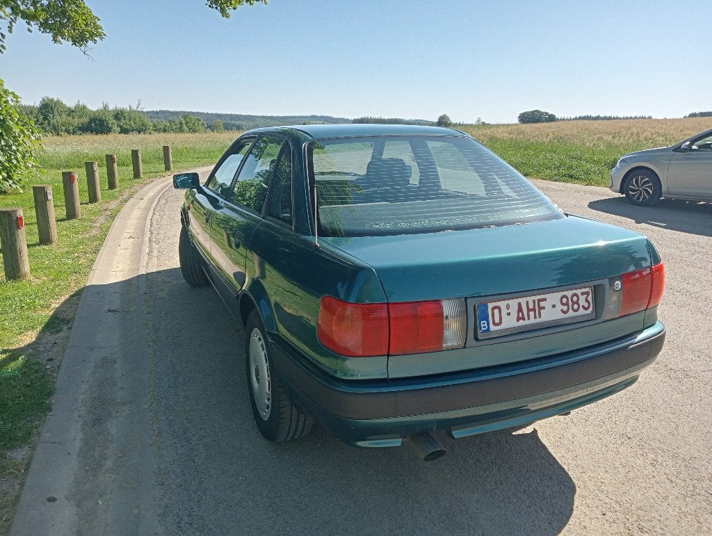 Audi 80 90cv essence moteur remis à neuf, Autos, Particulier, Vert, Essence, 2000 cm³