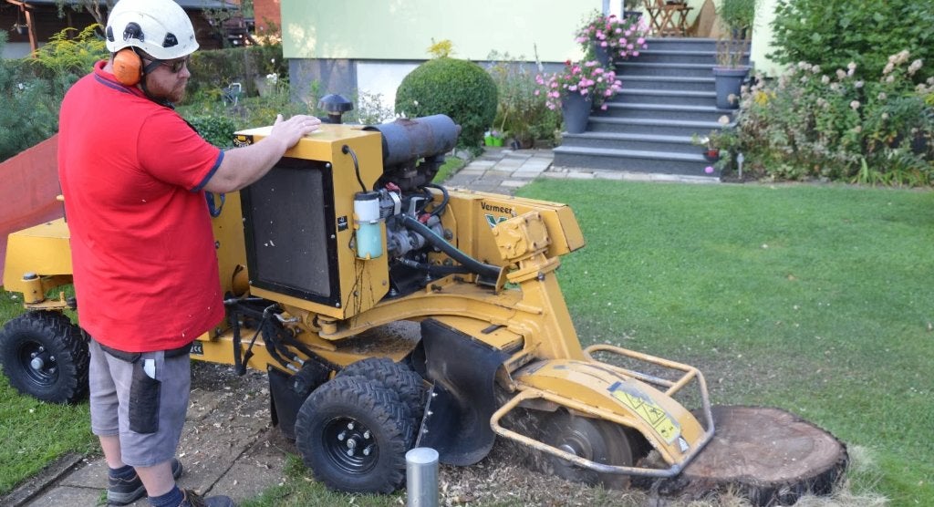 Stobben frezen en wortelverwijdering, Ophalen, Zo goed als nieuw