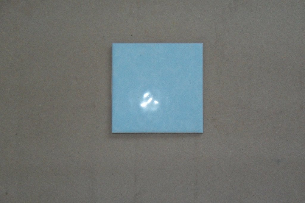 15 CARREAUX BLEUS carrelage 10.8 x 10.8 cm, Enlèvement ou Envoi, Utilisé, Céramique, Moins de 5 m²