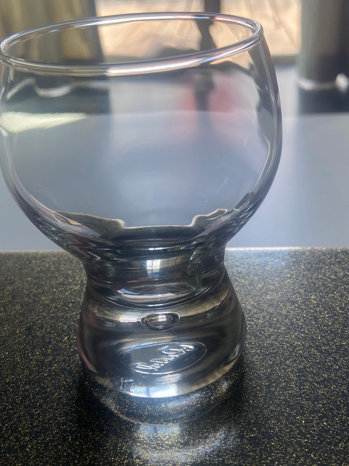 12 Riedel Kosta Boda Rondo kristallen glazen met luchtbel., Ophalen, Zo goed als nieuw