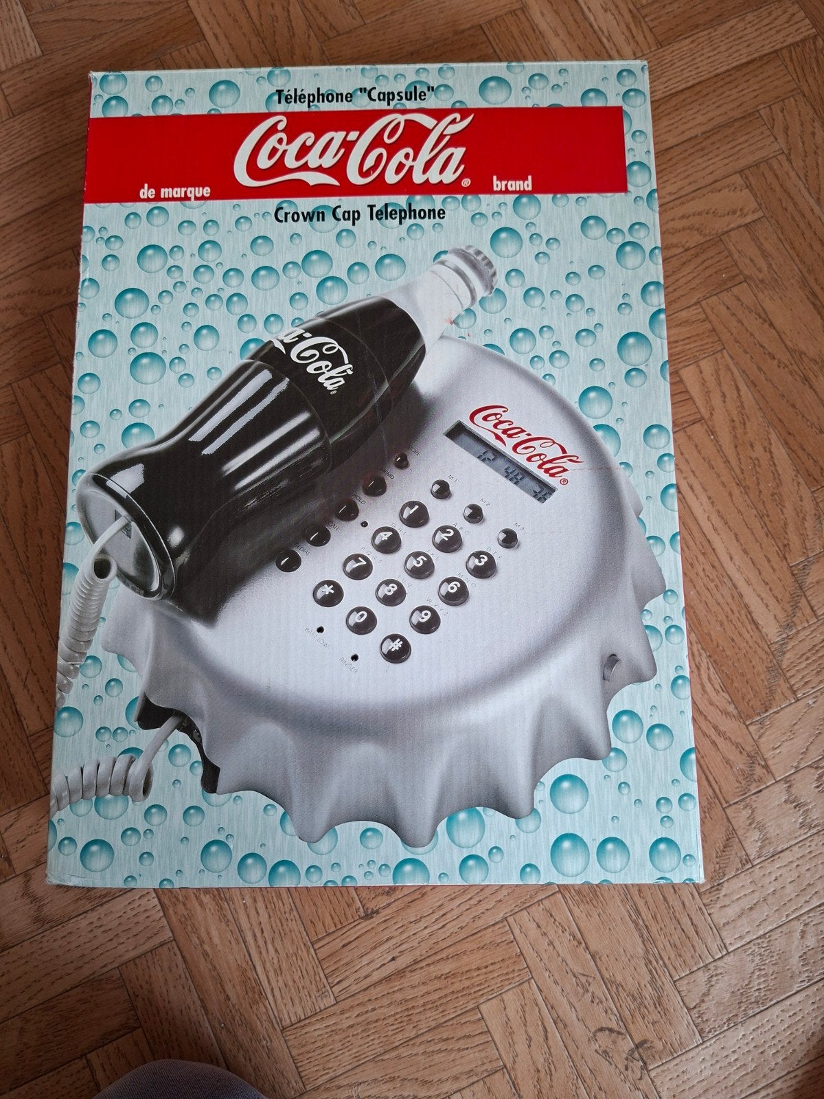 Coca-Cola Crown Cap Telefoon, Verzamelen, Ophalen, Verpakking
